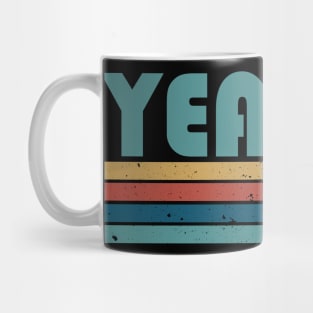 Proud Limited Edition Yeager Name Personalized Retro Styles Mug